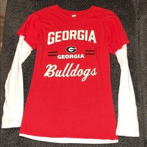 Long sleeve Georgia Bulldogs Tee